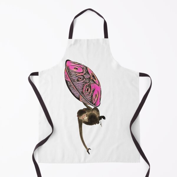 Item preview, Handpan monkey hang design  designed and sold by TrippyEarth.