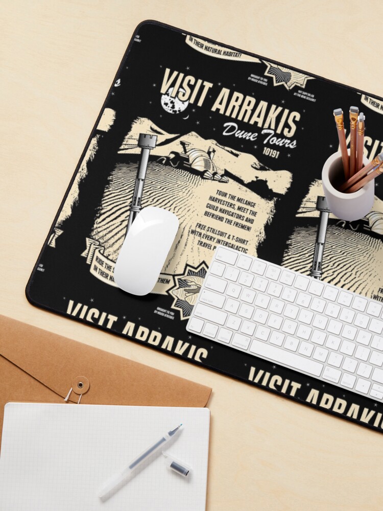 Alternate view of Visit Arrakis Mouse Pad