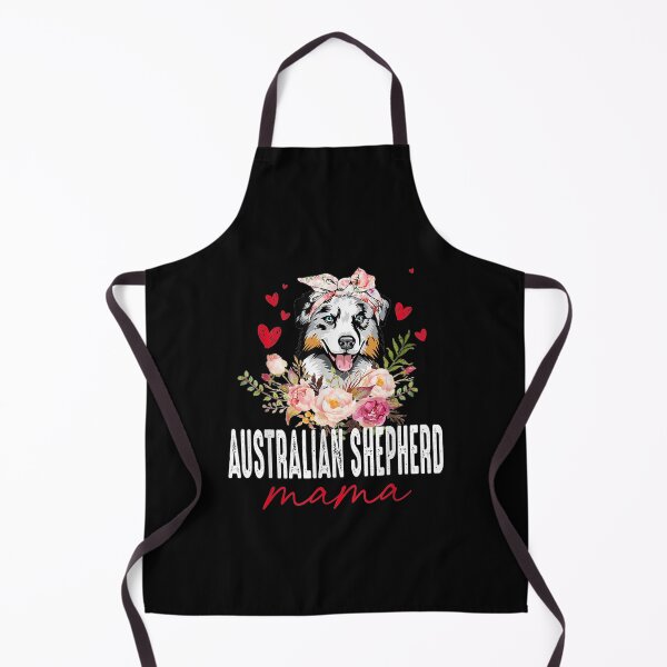 Item preview, Australian Shepherd Flower Lover Gift designed and sold by dominique235.