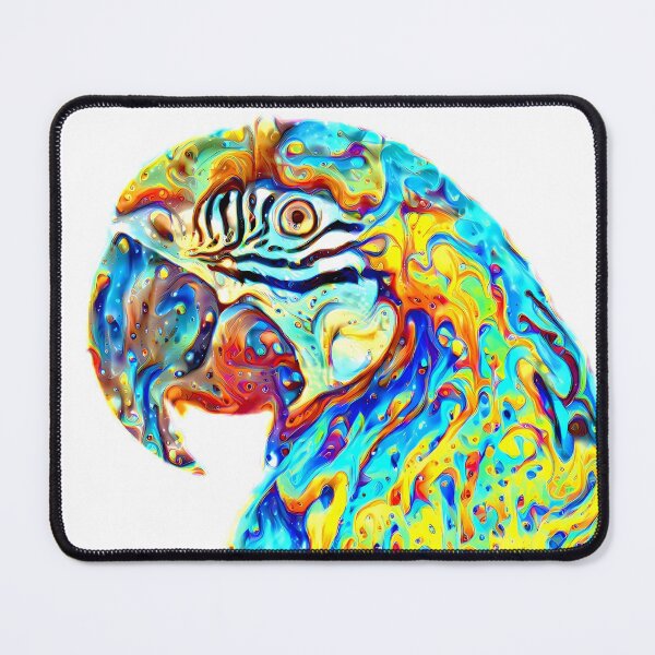 Item preview, Rainbow emoji kawaii bird lover parrot designed and sold by Grewtrel.