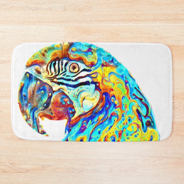 Item preview, Rainbow emoji kawaii bird lover parrot designed and sold by Grewtrel.