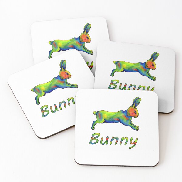 Item preview, Colourful fun bunny 4 designed and sold by Pauletart.