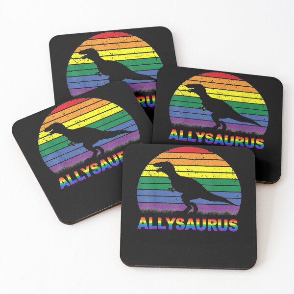 Item preview,  Vintage Allysaurus Dinosaur Lgbt Pride Month designed and sold by dominique235.
