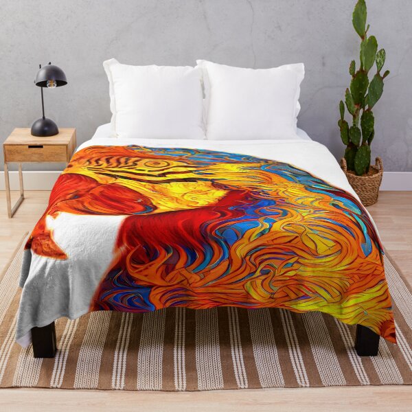 Item preview, Red tropical colorful yellow parrot designed and sold by Grewtrel.
