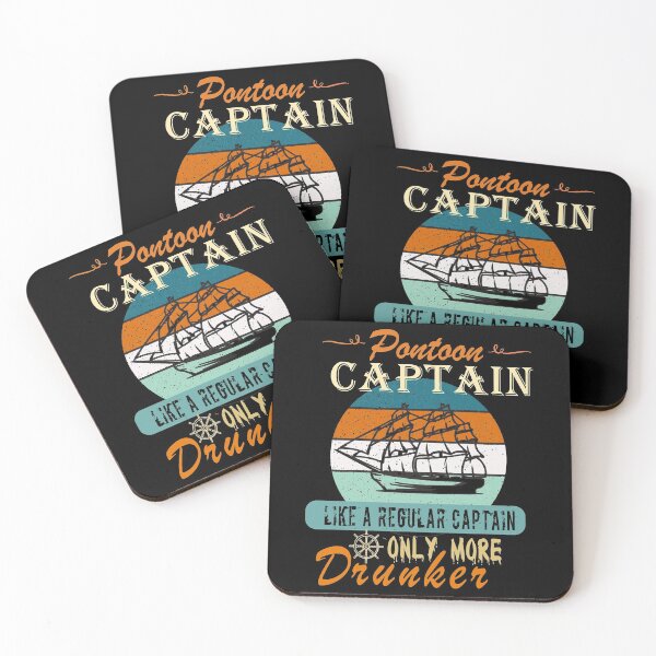 Item preview, Pontoon Captain Like A Regular Captain Only More Drunker designed and sold by Chere Julie.