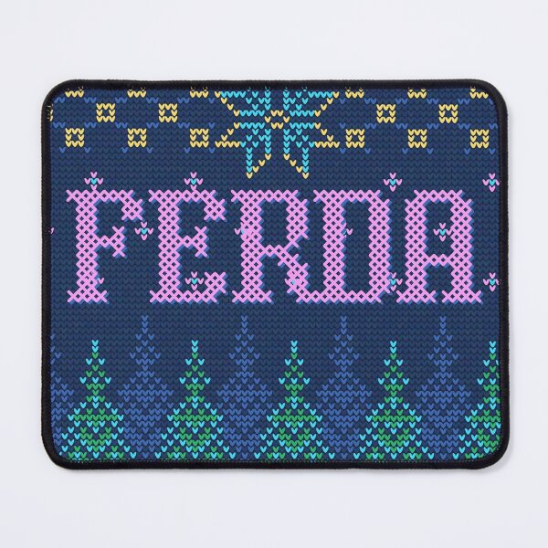 Item preview, Letterkeny Ferda Ugly Christmas sweater in Blue designed and sold by PincGeneral.