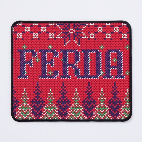 Item preview, Letterkeny Ferda Ugly Christmas sweater in red designed and sold by PincGeneral.