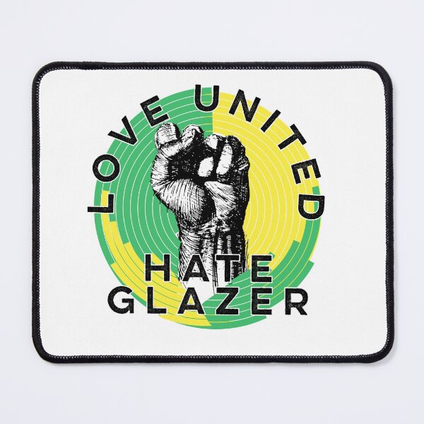 Item preview, Love united hate glazer designed and sold by PincGeneral.