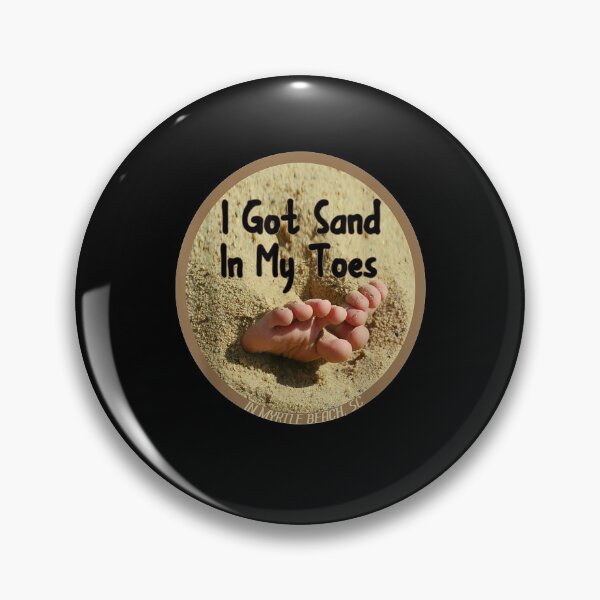 Item preview,  Sand Toes Myrtle Beach Graphic Design designed and sold by dominique235.