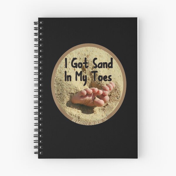 Item preview,  Sand Toes Myrtle Beach Graphic Design designed and sold by dominique235.