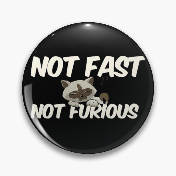 Item preview, Not Fast Not Furious Lazy Cat designed and sold by TheUnknown93.