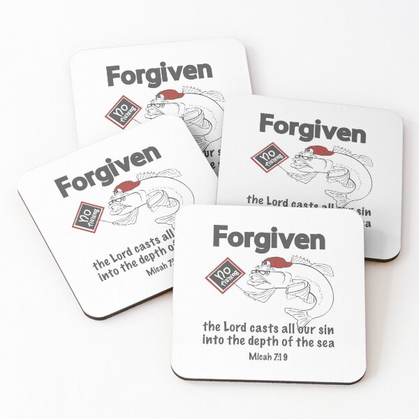 Item preview, Christian Design - Forgiven - No Fishing designed and sold by simplydesignart.