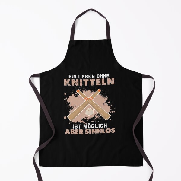 Item preview, Ein Leben Ohne Knitteln, Ist Möglich Aber Sinnlos designed and sold by StrongShirts.