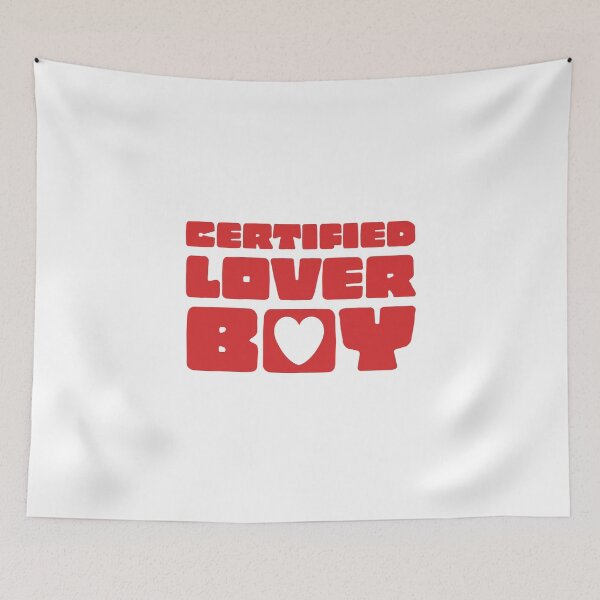 Item preview, CERTIFIED LOVER BOY - LOVER BOY - LOVERS - LOVE MORE designed and sold by Tropical Blood.