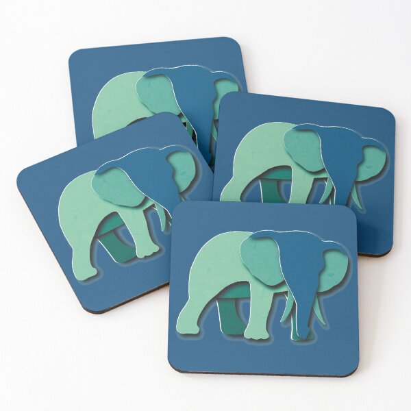 Item preview, Island elephant designed and sold by RichgeraldArt.
