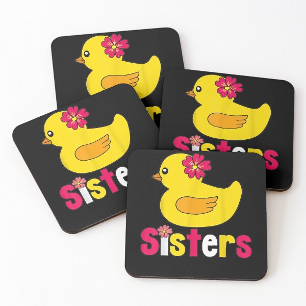 Item preview,  Sisters Duck Rubber Gifts Kids designed and sold by dominique235.