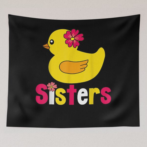 Item preview,  Sisters Duck Rubber Gifts Kids designed and sold by dominique235.