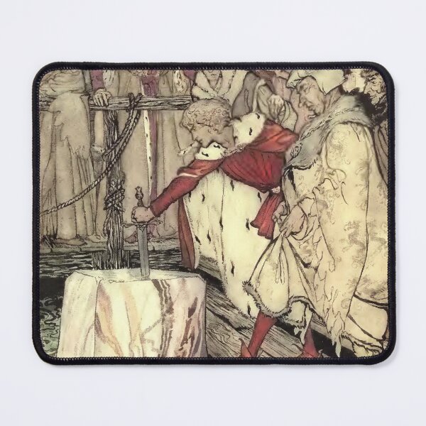 Item preview, Arthur Rackham- King Arthur- The Sword and the Stone designed and sold by Dreamflight.