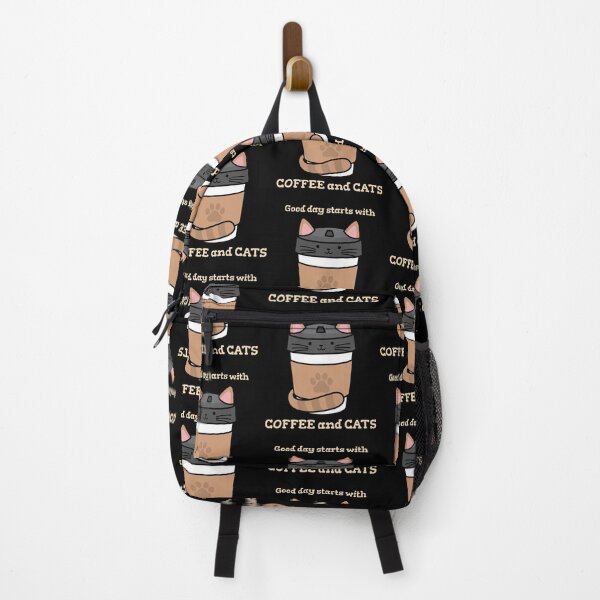 Item preview, Good day starts with coffee and cat design for coffee lovers and cat lovers designed and sold by PunMan Army.