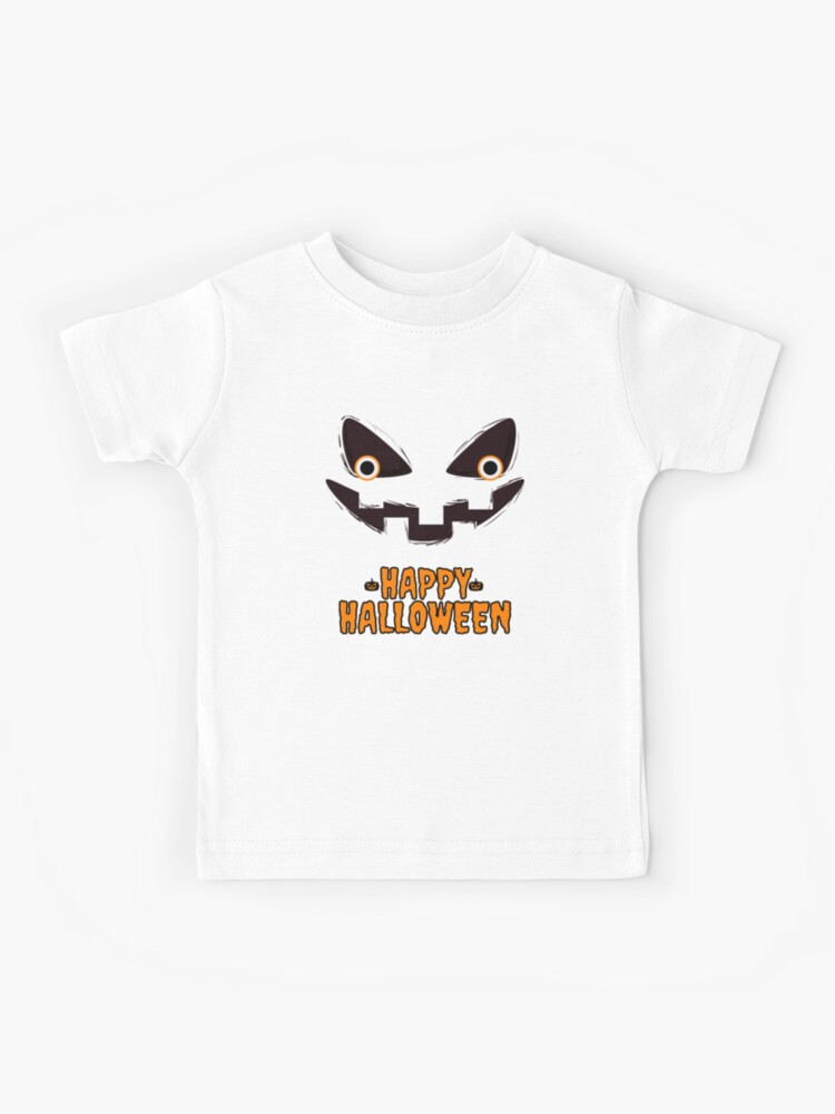 Halloween Face T-shirt Design, Happy Halloween T-shirt Design