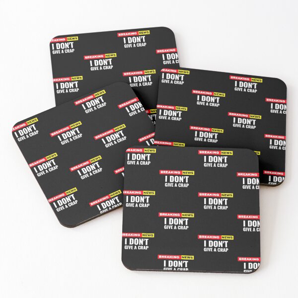Item preview, Breaking News I Don't Give A Crap designed and sold by DiscGolfTees.