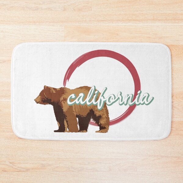 Item preview, California | Brown Bear | State Flag designed and sold by WriteOnThyme.