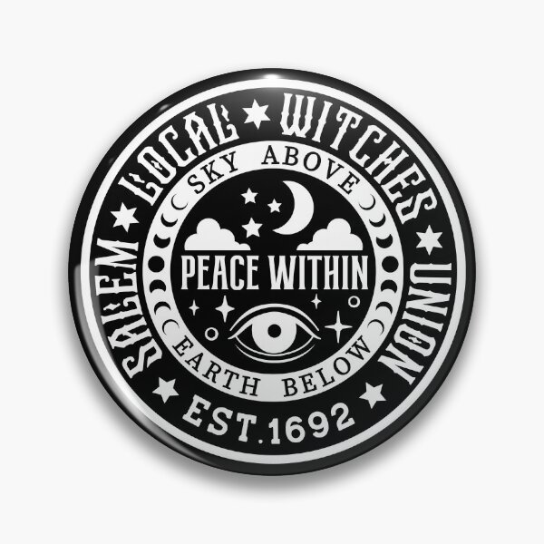 Item preview, Salem Local witches union sky above peace within earth below designed and sold by ShutterKapan.
