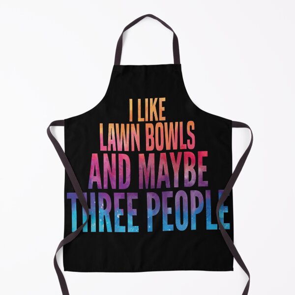 Item preview, Funny Lawn Bowls watercolor Quote designed and sold by JakubkoJunak.