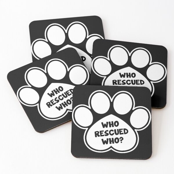 Item preview, Dogs Lover - Who rescued who designed and sold by AEGMEDIA.