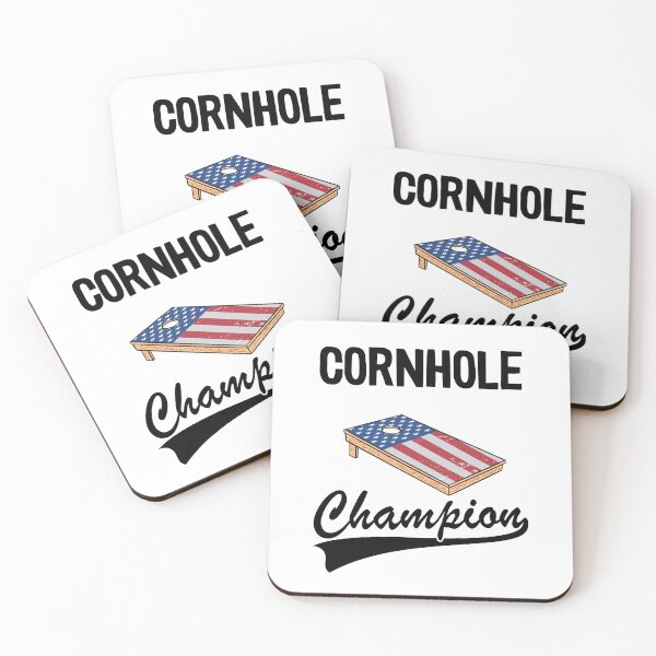 Item preview, Cornhole Champion American Flag Board Funny Cornhole designed and sold by Stronzi.