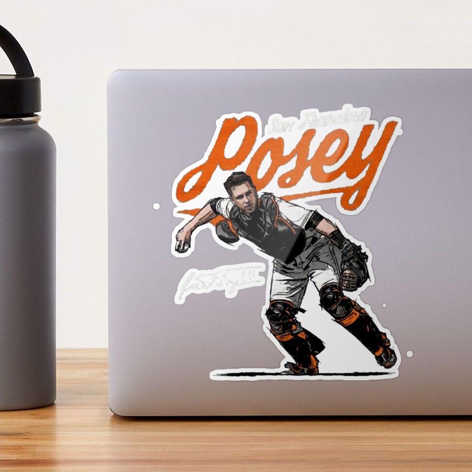 Buster Posey Sticker for Sale by Jim-Kim