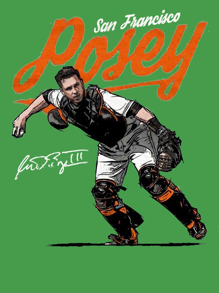 San Francisco 28 Buster Posey Cartoon signature shirt, hoodie