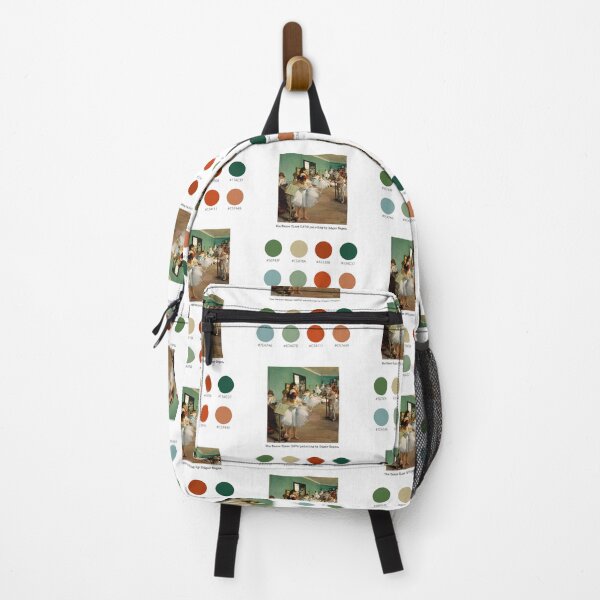 Item preview, Colour Palette of The Dance Class (1874) painting by Edgar Degas.  designed and sold by CoffeewithAnh.