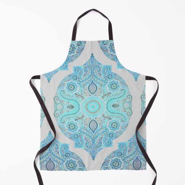 Item preview, Through Ocean & Sky - turquoise & blue Moroccan pattern designed and sold by micklyn.