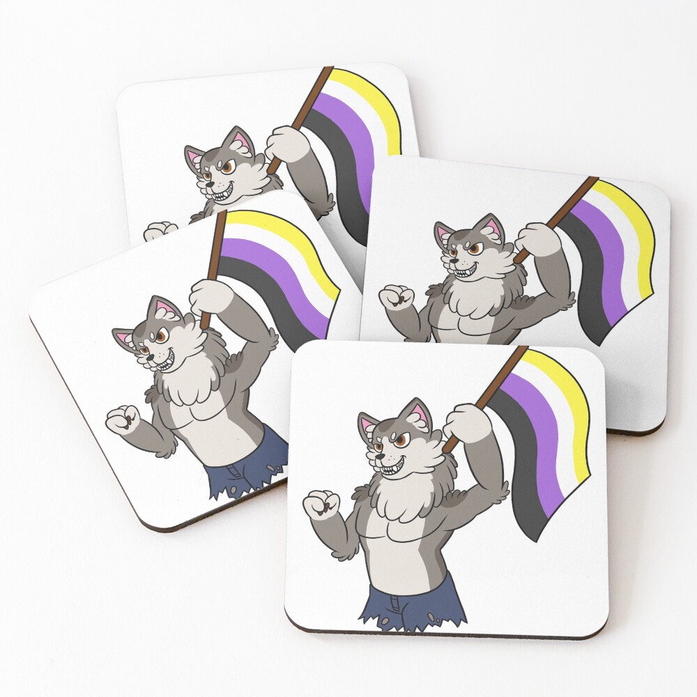 Item preview, Coasters (Set of 4) designed and sold by ThatRadFailure.