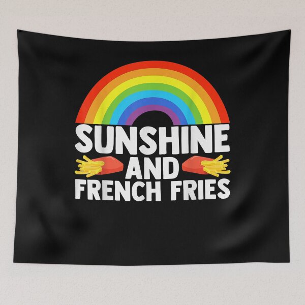 Item preview,  Sunshine French Fries Food Rainbow designed and sold by dominique235.