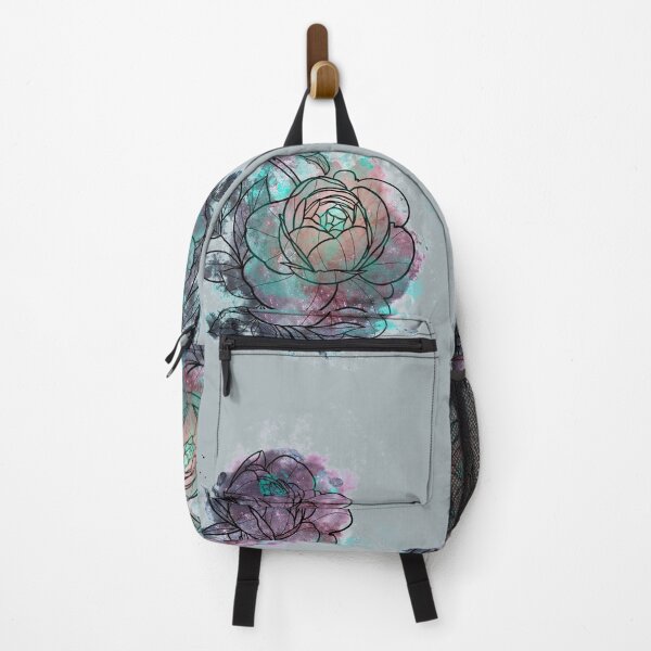 Item preview, Galaxy watercolour peonies designed and sold by Blacklinesw9.