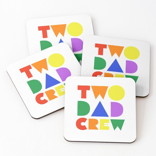 Item preview, TWO DAD CREW - CREW - LGBT - AUSTRALIDA - TWO DADS - FAMILY  designed and sold by Tropical Blood.