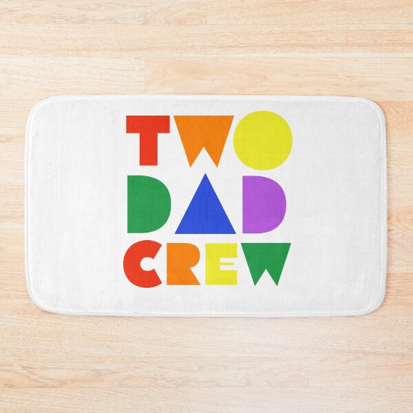 Item preview, TWO DAD CREW - CREW - LGBT - AUSTRALIDA - TWO DADS - FAMILY  designed and sold by Tropical Blood.