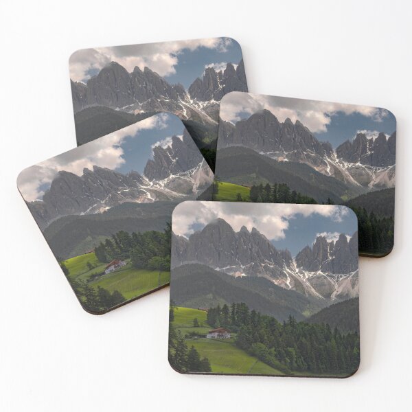 Item preview, Val di Funes Dolomite  Italy Chalet Landscape designed and sold by nbrandsberg.