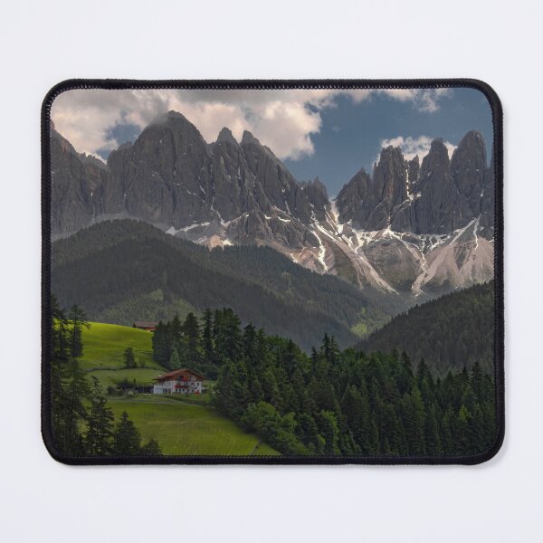 Item preview, Val di Funes Dolomite Italy Chalet Landscape designed and sold by nbrandsberg.