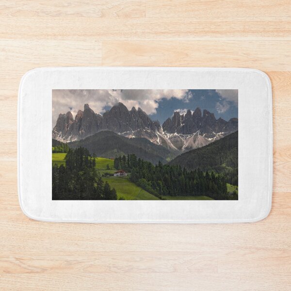 Item preview, Val di Funes Dolomite  Italy Chalet Landscape designed and sold by nbrandsberg.