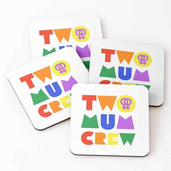 Item preview, PRIDE - TOW MUM CREW - LGBT - MARRIAGE - FAMILY - EQUALITY  designed and sold by Tropical Blood.