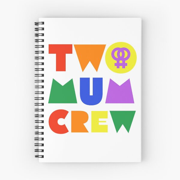 Item preview, PRIDE - TOW MUM CREW - LGBT - MARRIAGE - FAMILY - EQUALITY  designed and sold by Tropical Blood.