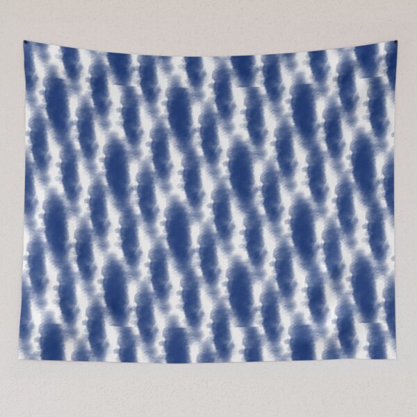 Item preview, Blue Tie Dye  Shibori Pattern-Abstract Indigo Tie Dye - Watercolor Colorful Twirl designed and sold by BestUncommonTee.