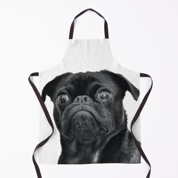 Item preview, Super Cute Pug Dog, Big black eyes designed and sold by Marie Young.