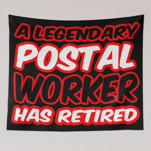 Item preview, A legendary postal worker has retired designed and sold by Fashimation20.