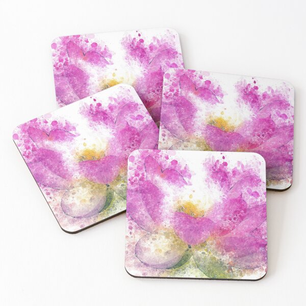 Item preview, Pink Flower Abstract color designed and sold by artdragongift 15.