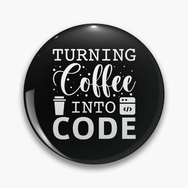 Artikelvorschau, Kaffee in Code verwandeln entworfen und verkauft von cherrific.