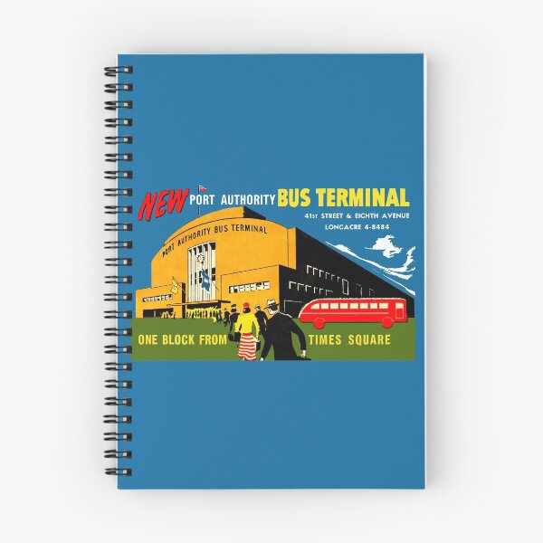 Item preview, NEW YORK PORT AUTHORITY BUS TERMINAL - ADVERT designed and sold by ThrowbackAds.